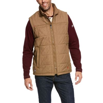 Ariat FR Crius - Winter Vest Khaki Heren - 41245-795